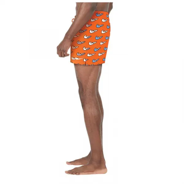 Pánske plavky NIKE SWIM MULTI PRINT-ORANGE BLAZE