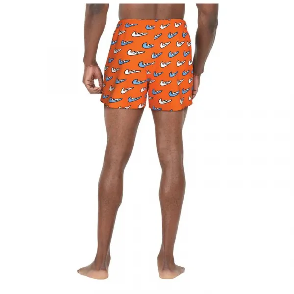 Pánske plavky NIKE SWIM MULTI PRINT-ORANGE BLAZE