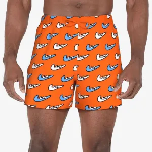 Pánske plavky NIKE SWIM MULTI PRINT-ORANGE BLAZE