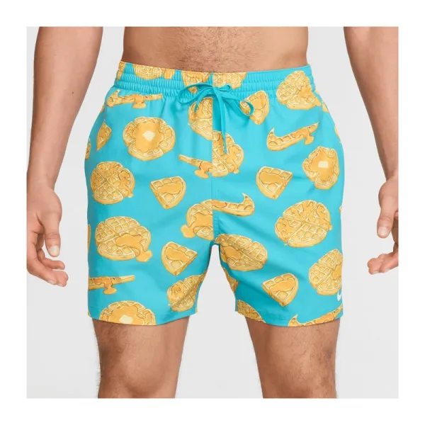 Pánske plavky NIKE SWIM MULTI PRINT 5 inch DUSTY CACTU-DUSTY CACTUS