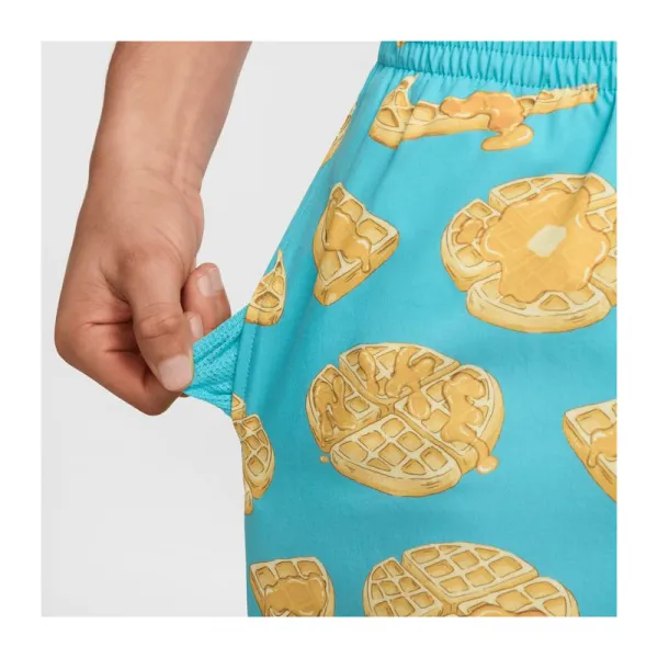 Pánske plavky NIKE SWIM MULTI PRINT 5 inch DUSTY CACTU-DUSTY CACTUS