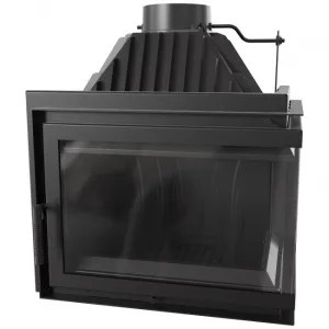 Kratki SIMPLE Z/S 8 BS pravé presklenie - krbová vložka SIMPLE/Z/S/P/BS