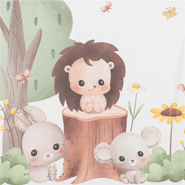 Prebaľovacia podložka Baby Mix Lesné zvieratká 47x70cm