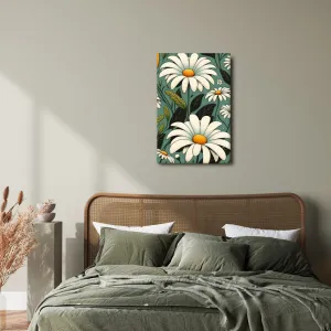 Obraz letné pole margarét