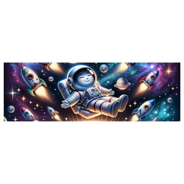 Obraz galaxia očami dieťaťa