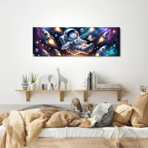 Obraz galaxia očami dieťaťa