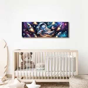 Obraz galaxia očami dieťaťa
