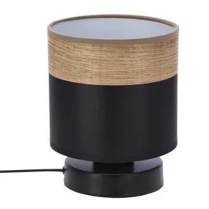 Stolová lampa Porto 1x60W e27 tienidlo čierne + dyha