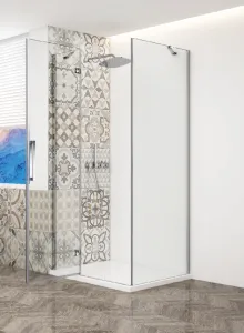 GELCO - TRINITY CHROM štvorcový kút 1000x1000 ľavý, číre sklo, GT5610-10CL-CH GT5610-10CL-CH