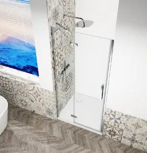 GELCO TRINITY CHROM dvere do niky ľavé, 1000 číre sklo, GT1210CL-CH GT1210CL-CH