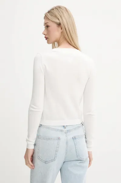 Tommy Jeans kardigán dámsky bavlnený