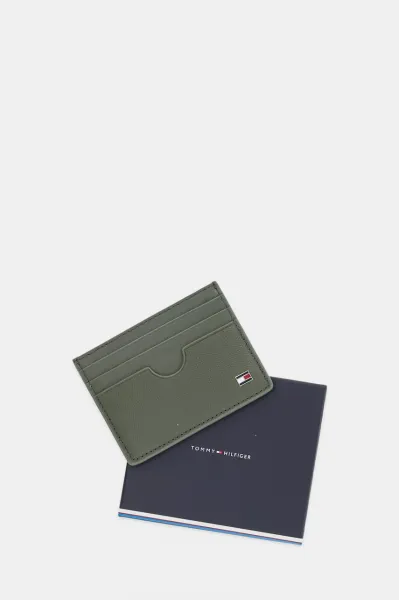 Kožené puzdro na karty Tommy Hilfiger