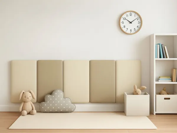 Obdĺžnikové čalúnené panely na stenu VELVET Zvoľte farbu: Žltá, Zvoľte rozmer: 30x40 cm, Uchytenie na stenu: So samolepiacim suchým zipsom