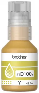Brother BT-D100 BTD100Y žltá (yellow) originálna atramentová náplň