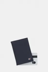 Kožené puzdro na karty Tommy Hilfiger