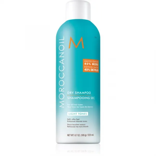 Moroccanoil Dry suchý šampón pre blond vlasy 323 ml