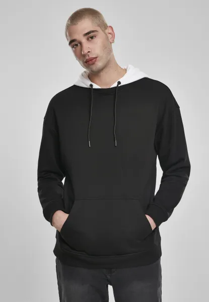 Oversized Hooded Crew Black