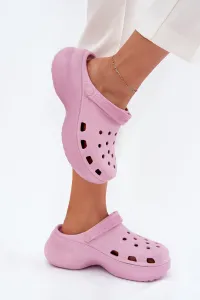 BIG STAR SHOES Dámske Penové Šľapky Na Masívnej Podošve Big Star