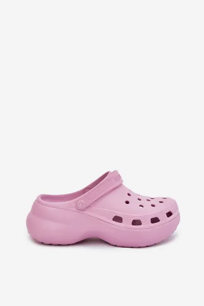 BIG STAR SHOES Dámske Penové Šľapky Na Masívnej Podošve Big Star