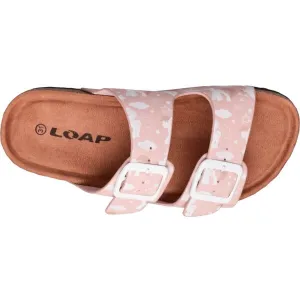 LOAP ERRA Detské šľapky, ružová, veľkosť