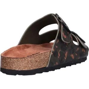 LOAP ERRA Detské šľapky, khaki, veľkosť