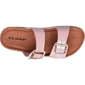 LOAP ATYRA Dámske šľapky, ružová, veľkosť