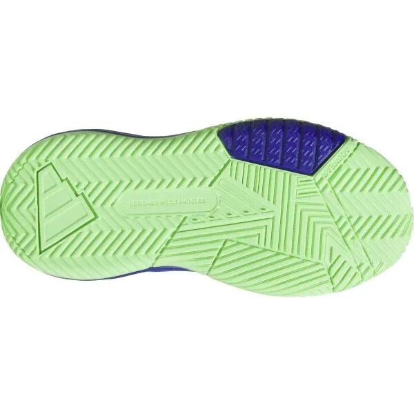 adidas OWNTHEGAME 3.0 K Detská voľnočasová obuv, modrá, veľkosť 38