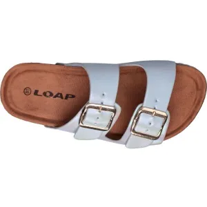 LOAP ATYRA K Detské šľapky, svetlomodrá, veľkosť