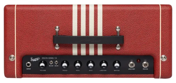 Supro Delta King 12 Scarlett/Cream