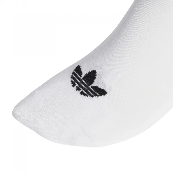 adidas Liner Socks 3 Pairs "White Medium Grey Heather Black" (JV7400)