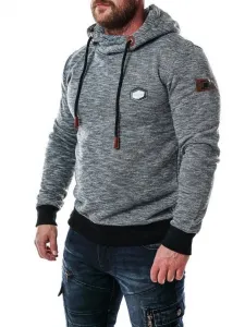 Pánska mikina CIPO & BAXX CL425 GREY-MELANGE Farba: Sivá, Konfekčná veľkosť: S