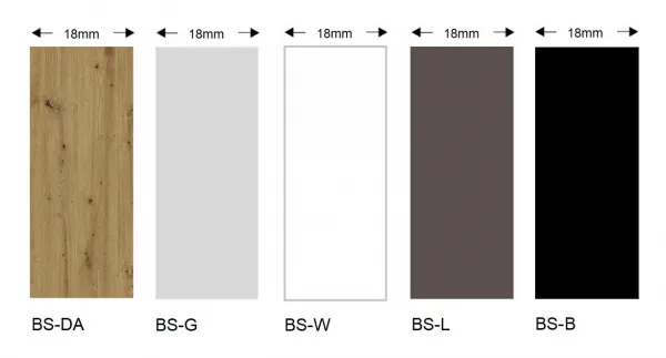 ArtExt Double system BS 60/82 ku kuchynským linkám Farba korpusu: Grey