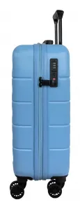 Kufor do lietadla 55x40x20 Skyline Goomera 4w S Blue