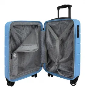 Kufor do lietadla 55x40x20 Skyline Goomera 4w S Blue