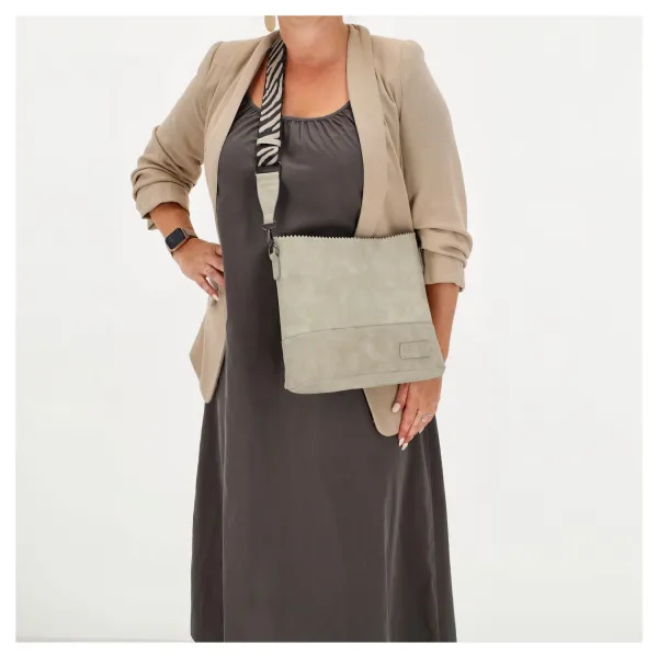 Crossbody kabelka Zebra Trends Merel 20545 Medium grey