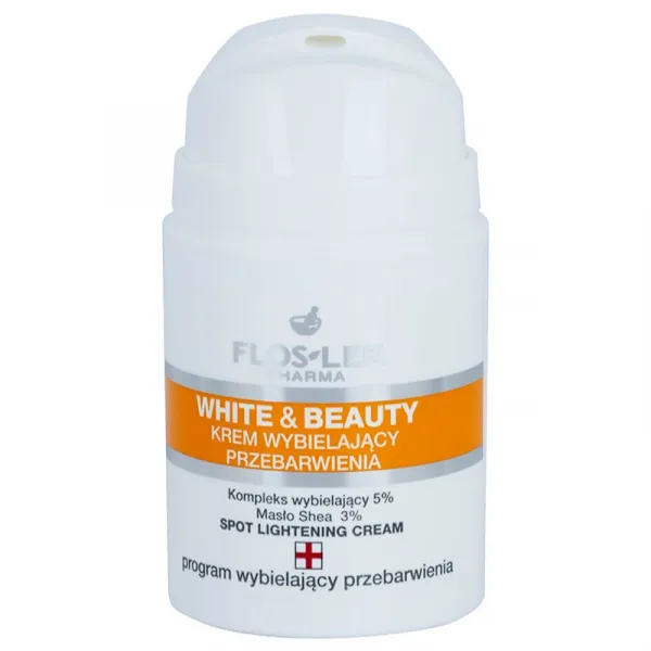 FlosLek Pharma White & Beauty krém proti pigmentovým škvrnám 50 ml