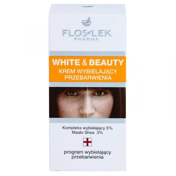 FlosLek Pharma White & Beauty krém proti pigmentovým škvrnám 50 ml