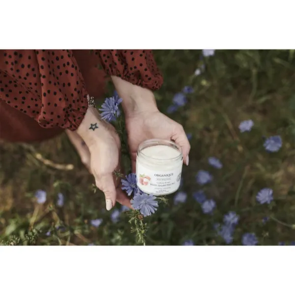 Organique Soothing Therapy cukrový peeling pre upokojenie pokožky 200 ml