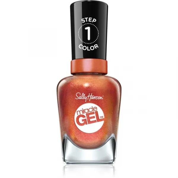 Sally Hansen Miracle Gel™ gélový lak na nechty bez použitia UV/LED lampy odtieň 052 Sundown Socialite 14,7 ml