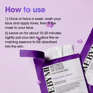 Some By Mi Retinol Intense Reactivating Mask protivrásková plátenná maska pre zrelú pleť 22 g