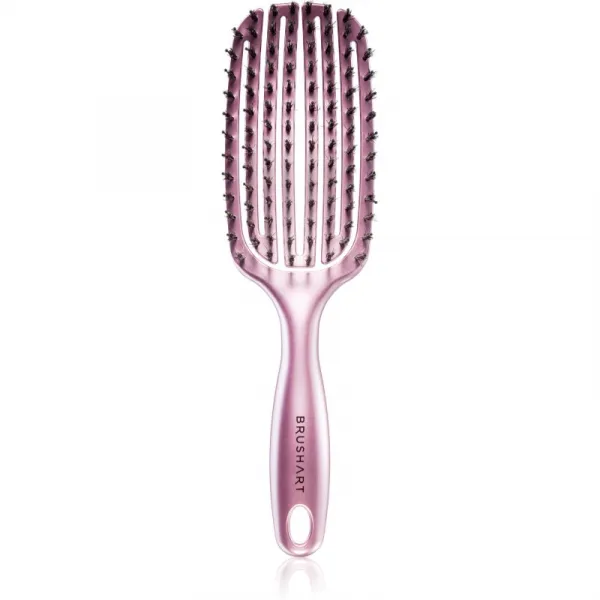 BrushArt Hair Vent blowdry hairbrush with boar bristles kefa na vlasy so štetinami z nylonu a diviaka Medium 1 ks