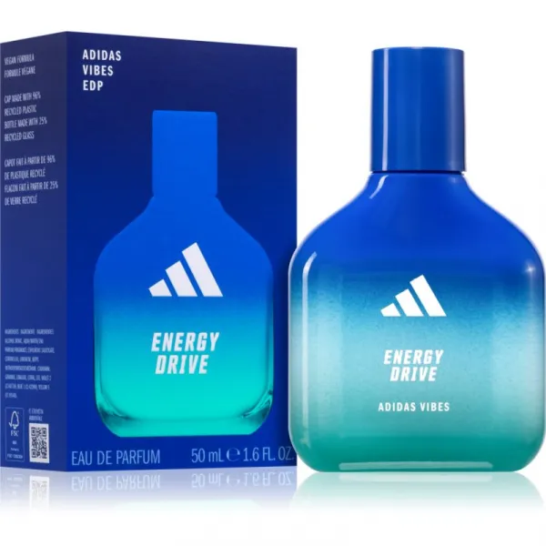 Adidas Vibes Energy Drive parfumovaná voda unisex 50 ml