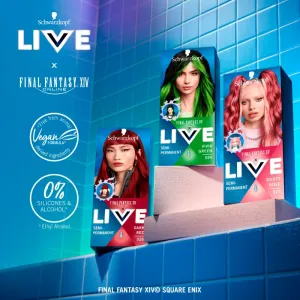 Schwarzkopf LIVE Ultra Brights or Pastel semipermanentná farba na vlasy odtieň 024 Vivid Green 1 ks
