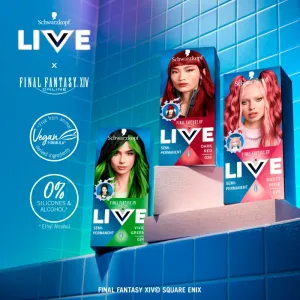Schwarzkopf LIVE Ultra Brights or Pastel semipermanentná farba na vlasy odtieň 026 Dark Red 1 ks
