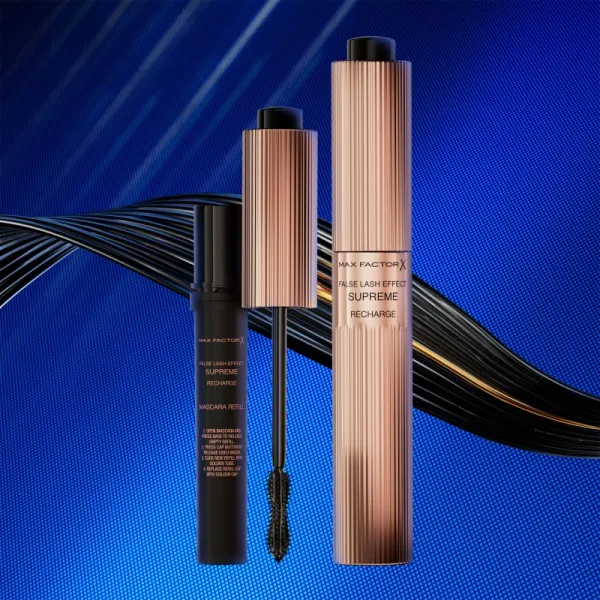 Max Factor False Lash Effect Supreme Recharge riasenka pre efekt umelých rias odtieň Black 8 ml