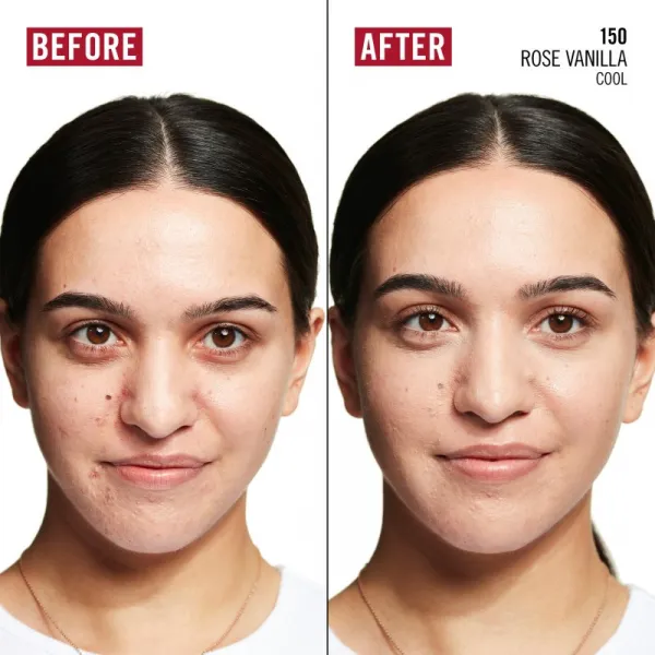 Rimmel Kind & Free Glow It Up ľahký hydratačný make-up odtieň 150 Rose Vanilla 30 ml