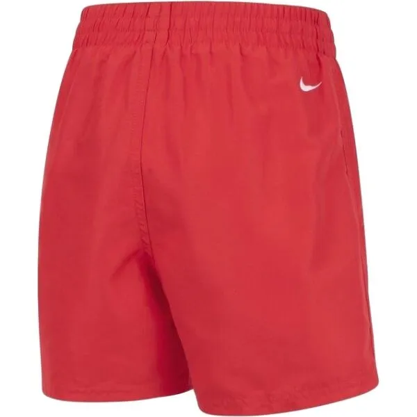 Nike LOGO SOLID 5 Pánske kúpacie šortky, červená, veľkosť