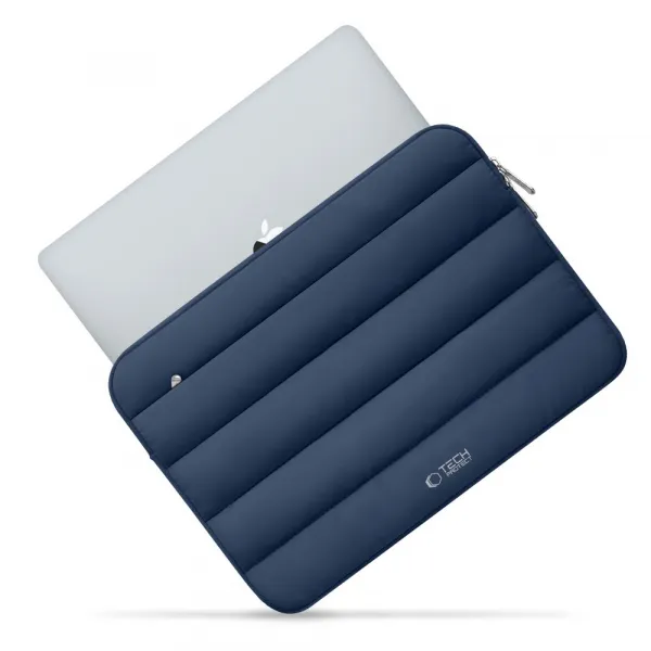 Tech-Protect Fluffy obal na notebook 13-14'', tmavomodrý