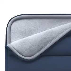 Tech-Protect Fluffy obal na notebook 13-14'', tmavomodrý