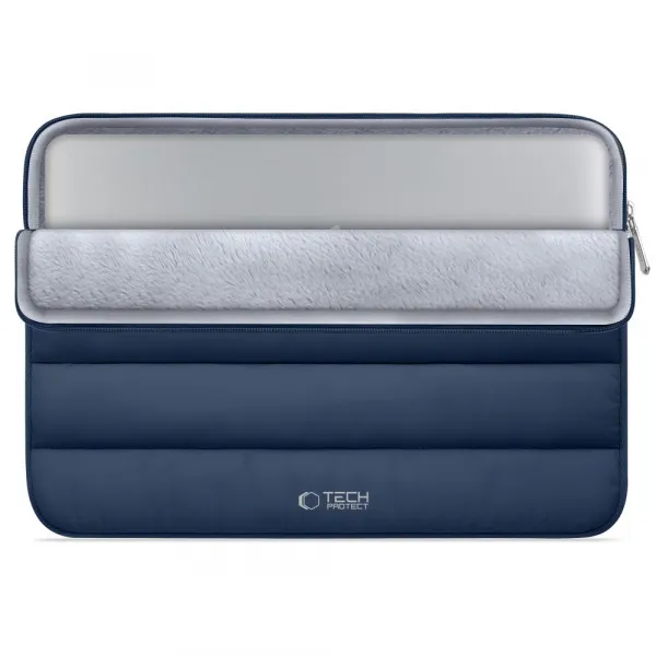 Tech-Protect Fluffy obal na notebook 13-14'', tmavomodrý